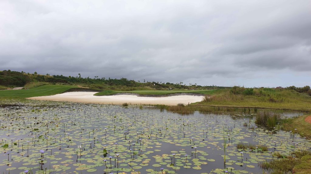 Auch Wasser kommt auf The Links ins Spiel - © Kai Wunner
