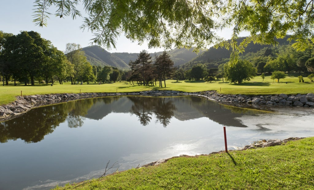 Parkland Course vor den Colli Euganei